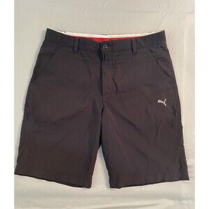 Puma Shorts Men’s Size 34 Black Chino Golf